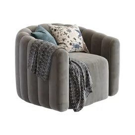 Fitz swivel chair